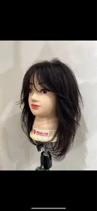 セミロング hair make Brand new 〜eve〜 生駒所属・木下 汰雅のヘアスタイル