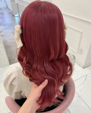 ロング カラー Tinker Lip  ティンカーリップ所属・小林 愛華のヘアスタイル