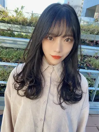 ロング _White難波店所属・武元裕聖/ モデル募集中のヘアスタイル