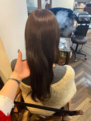 ロング カラー HOMIE TOKYO所属・sora / 渋谷 / ハイトーンのヘアスタイル