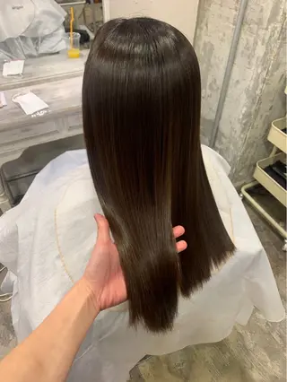 セミロング pia/リサコ ボブ/縮毛のヘアスタイル