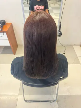 カラー 森脇 紗耶のヘアスタイル