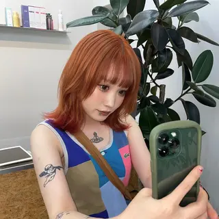 カラー ハイトーンカラー/ miyuuのヘアスタイル