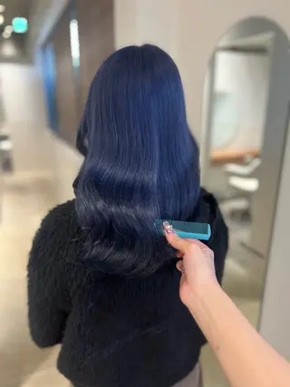 ミディアム カラー ヘアアレンジ 💕ブリーチカラー☁ 髪質改善💖サワのヘアスタイル