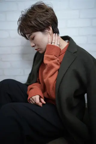 ショート カラー パーマ ヘアアレンジ メンズ キッズ ネイル マツエク・マツパ premier modelsのヘアスタイル