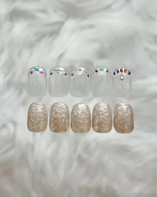 ネイル 手描きアート🎨 tama|竹ノ塚のネイルデザイン