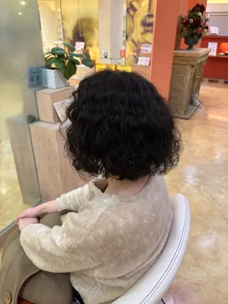 ショート 小松 千夏のヘアスタイル