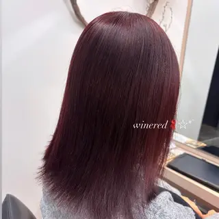 ミディアム カラー かどたはるな レイヤー/パーマのヘアスタイル