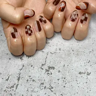 ネイル JERRIE 韓国ネイル/自爪育成所属・✴︎JERRIE✴︎ 浮かない◎折れない◎のネイルデザイン