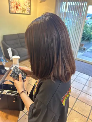 ミディアム カラー アルティスタ所属・Akari 💖のヘアスタイル