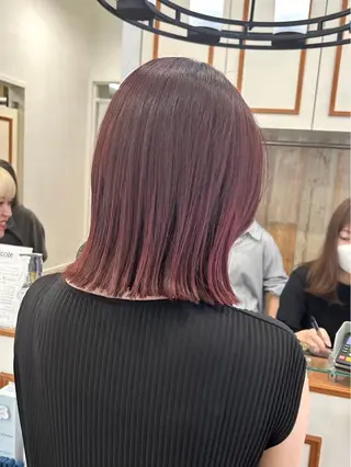 カラー レイヤーカット🐺 hina🩶のヘアスタイル