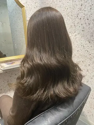 ロング カラー lani hair salon所属・SHOTO ハイトー ン/デザインカラーのヘアスタイル