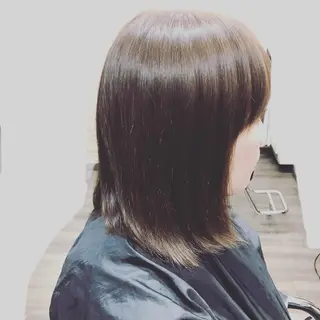 ミディアム 髪質改善カラー特化 井上秀樹のヘアスタイル