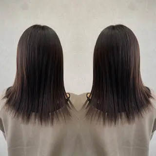 ロング カラー tocca 💜石田愛結💜のヘアスタイル