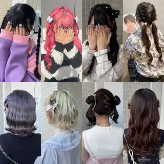 ヘアアレンジ 艶感カラー/髪質改善 /縮毛矯正/airiのヘアスタイル