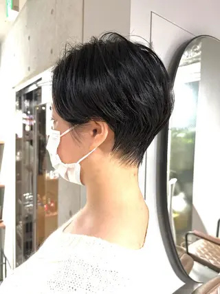 ショート カラー Leverage New York所属・小滝 楓のヘアスタイル