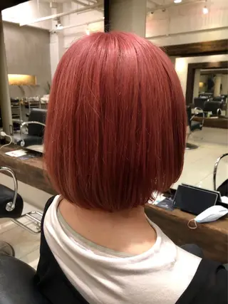 ショート ulu by dot.所属・かがみはやと 髪質改善/縮毛矯正のヘアスタイル