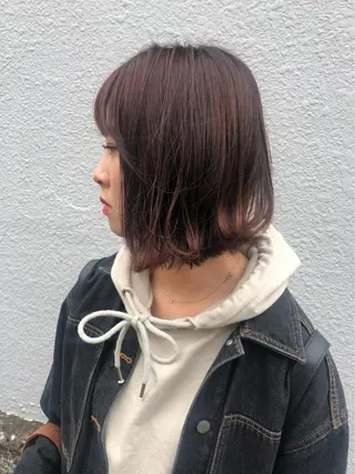 ショート 🤍韓国風ヘア 柴田真帆🤍のヘアスタイル