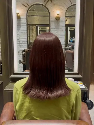 セミロング Luce大宮所属・Luce/ Ayakaのヘアスタイル