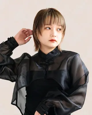 ショート カラー 銀座⚜️【脱白髪染め 美髪矯正】トグチのヘアスタイル