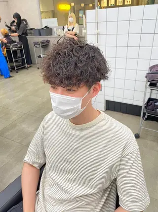 メンズ アイブロウ クラシックスタイル 💈鈴木洵誠のヘアスタイル