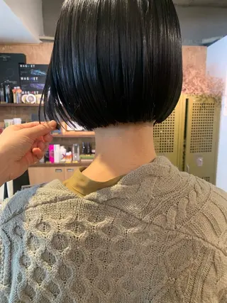 ショート カラー 落合 妙佳のヘアスタイル
