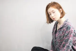 ショート カラー ボブ/ショート/ 白髪染め/メンズ葛西のヘアスタイル