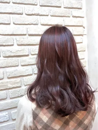 セミロング メンズパーマ 本多のヘアスタイル