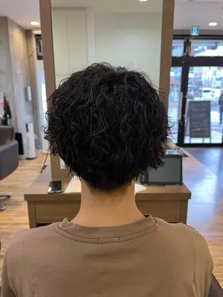 メンズ 鬼松沙弥 ❤︎メンズパーマのヘアスタイル