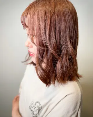 ミディアム 山本 尚輝のヘアスタイル