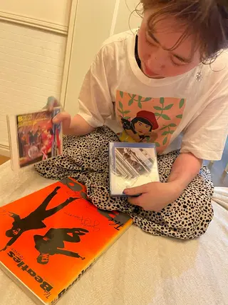 ショート なつき/艶ピンク/ girly hairのヘアスタイル