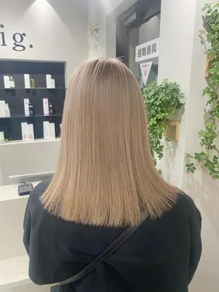 セミロング カラー 🫧【公式】 Lig.横浜🫧のヘアスタイル