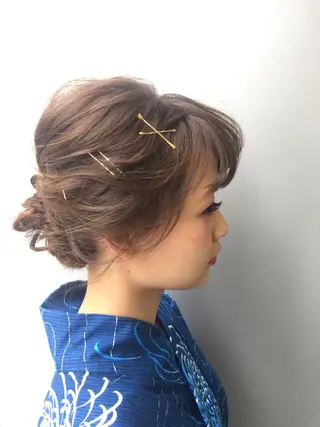 ヘアアレンジ 渋谷/韓国風 西原直樹のヘアスタイル