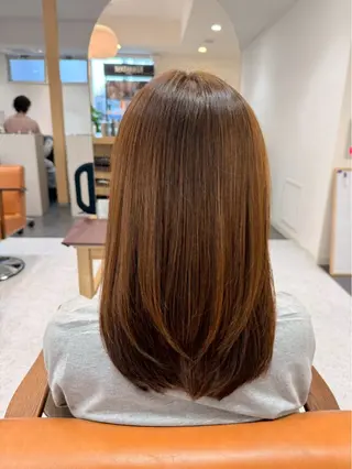 セミロング AFLOAT satomiのヘアスタイル