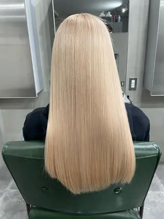 ロング カラー 💘MICOTO藤沢 髪質改善ブリーチ💘のヘアスタイル