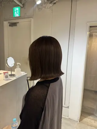 セミロング 顔周りcut・ご相談 ＝新宿しずく🇰🇷のヘアスタイル