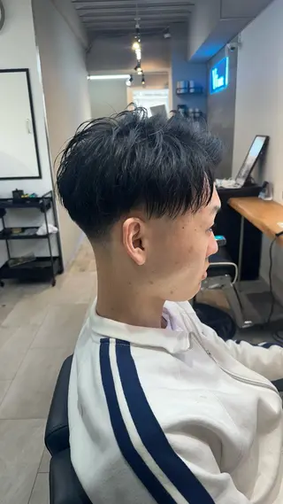 メンズ 浅岡律喜 /メンズ/フェードのヘアスタイル