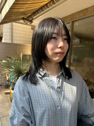 ミディアム 🦖ミニボブ/ボブ /MOEKA🦕のヘアスタイル