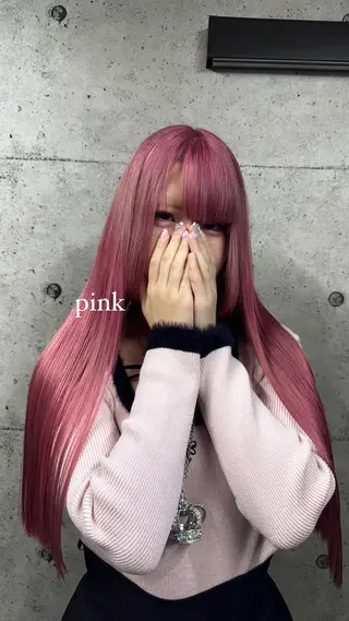 ロング カラー ハイトーン/ブリーチ カラー/SHOGOのヘアスタイル