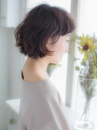 ショート La・sol HAIRのヘアスタイル