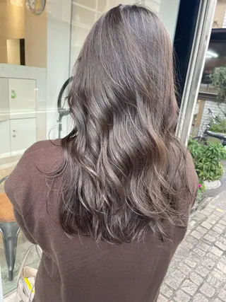 ロング カラー 悩みを解決💫似合せ RENのヘアスタイル