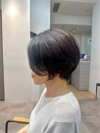 ショート ごとう さなのヘアスタイル