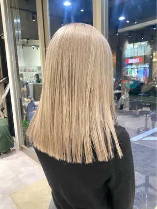 セミロング カラー 艶カラー ⋆✦ HIROMIのヘアスタイル