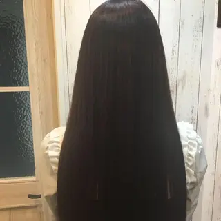 ロング カラー パーマ 金崎 新吾のヘアスタイル