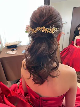 ヘアアレンジ 資生堂サロン&スパ大阪所属・黒田恵里香ショート カットモデル募集中のヘアスタイル