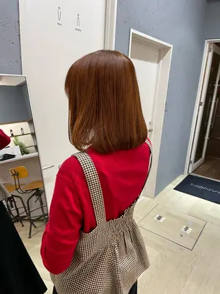 ミディアム akane .のヘアスタイル