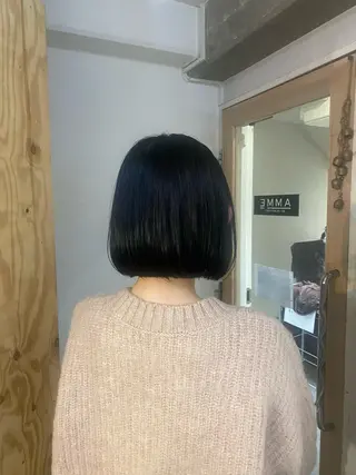 ショート カラー ブリーチカラーと、髪 質改善。HARUKAのヘアスタイル