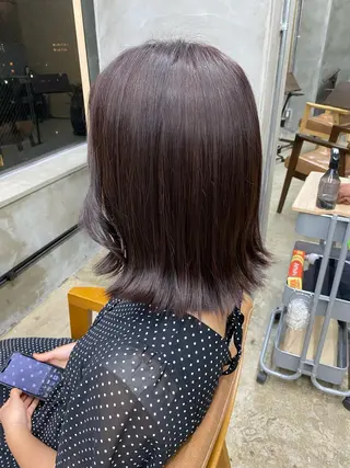 ミディアム 栗山 緋時のヘアスタイル