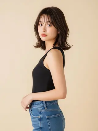 ミディアム カラー ❣️モテ髪❣️佐野 圭佑のヘアスタイル
