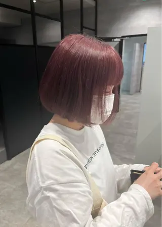 ショート カラー MIES amane(アマネ)のヘアスタイル